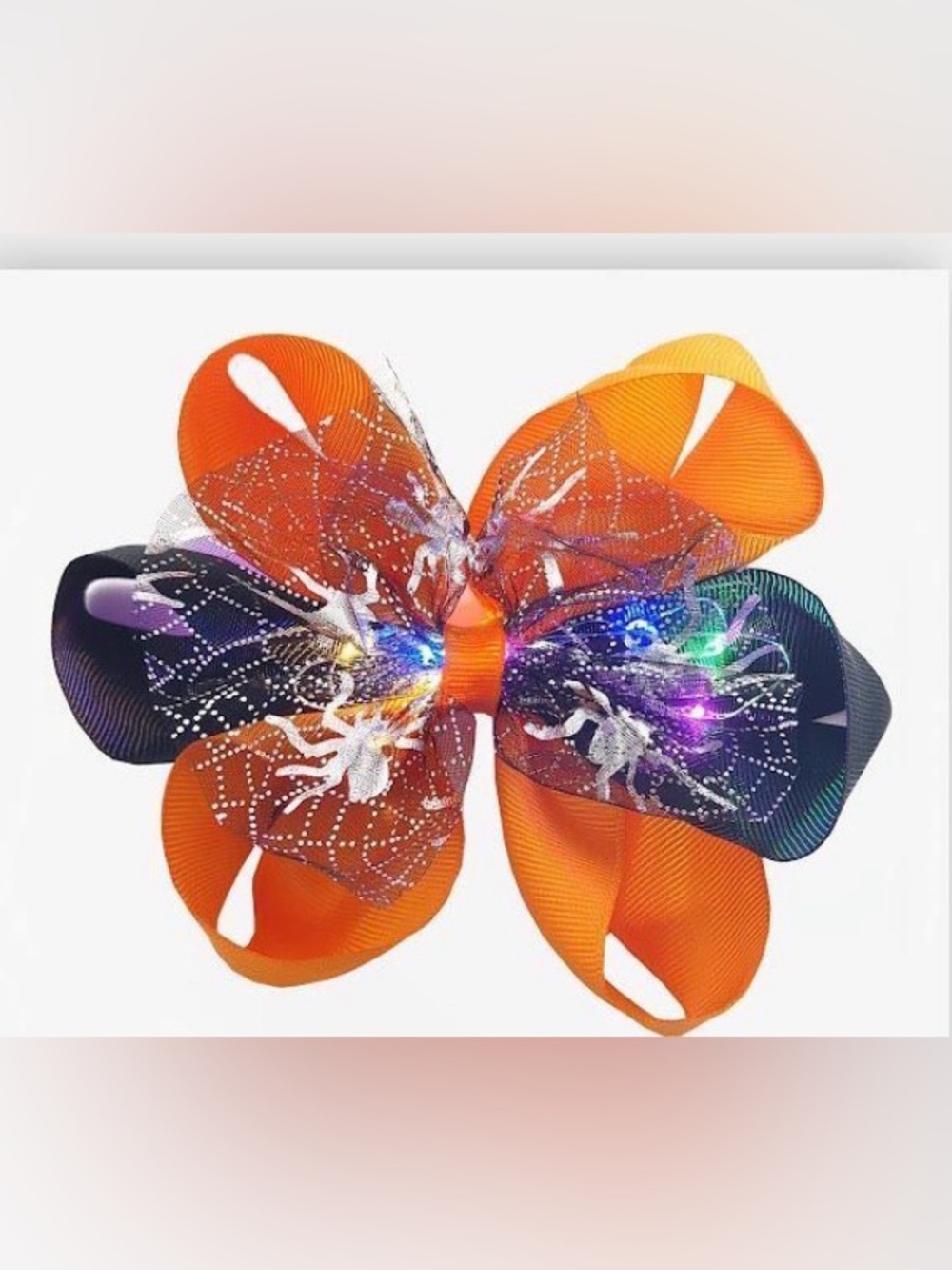 Spooky fun light-up bows